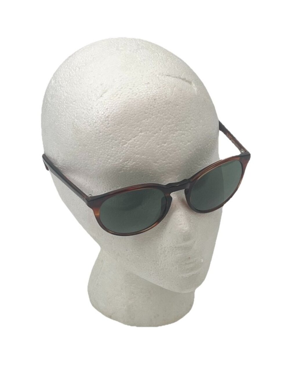 Island Company Amber Tortoise Oval Sunglasses Brown Lens Vintage Style Unisex
